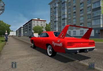 Plymouth Superbird 450 version 23.08.21 for City Car Driving (v1.5.9, 1.5.9.2)