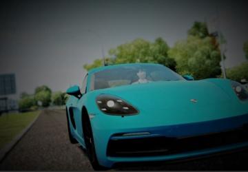 Porsche 718 Cayman GTS 2018 version 17.03.21 for City Car Driving (v1.5.9, 1.5.9.2)
