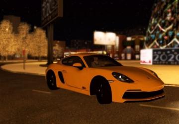 Porsche 718 Cayman GTS 2018 version 17.03.21 for City Car Driving (v1.5.9, 1.5.9.2)