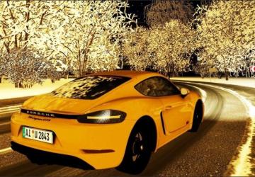 Porsche 718 Cayman GTS 2018 version 17.03.21 for City Car Driving (v1.5.9, 1.5.9.2)