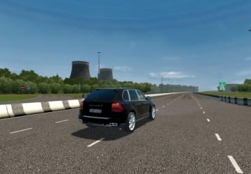 Porsche Cayenne Turbo 2009 version 16.06.20 for City Car Driving (v1.5.9.2)
