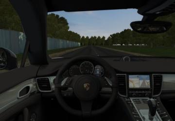 Porsche Panamera Turbo 4.8 version 28.08.20 for City Car Driving (v1.5.9.2)