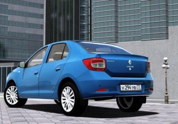 Renault Logan 1.6i MT/AT Luxe Privilege 2014 v20.07.20 for City Car Driving (v1.5.9, 1.5.9.2)