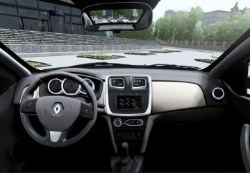 Renault Logan 1.6i MT/AT Luxe Privilege 2014 v20.07.20 for City Car Driving (v1.5.9, 1.5.9.2)