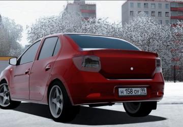 Renault Logan 1.6i MT/AT Luxe Privilege 2014 v20.07.20 for City Car Driving (v1.5.9, 1.5.9.2)