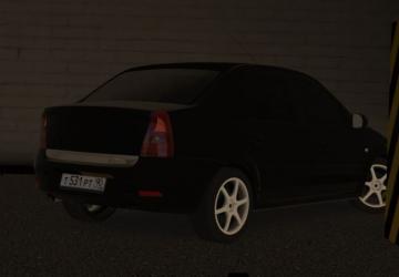 Renault Logan Light Tuning version 26.01.2022 for City Car Driving (v1.5.9.2)