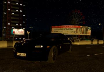 Rolls Royce Wraith Black Version version 06.03.2021 for City Car Driving (v1.5.9.2)