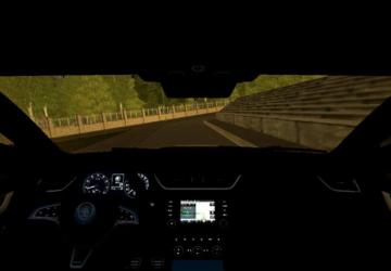 Skoda Octavia RS 2017 (Sound) version 14.08.20 for City Car Driving (v1.5.9.2)