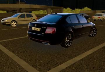 Skoda Octavia RS 2017 (Sound) version 14.08.20 for City Car Driving (v1.5.9.2)