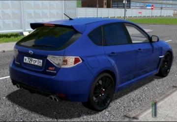 Subaru Impreza WRX STI 2008 version 10.10.20 for City Car Driving (v1.5.9, 1.5.9.2)