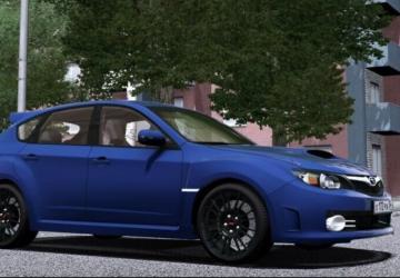 Subaru Impreza WRX STI 2008 version 10.10.20 for City Car Driving (v1.5.9, 1.5.9.2)
