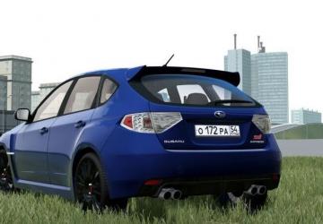 Subaru Impreza WRX STI 2008 version 10.10.20 for City Car Driving (v1.5.9, 1.5.9.2)