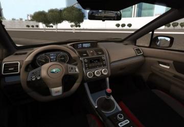 Subaru Impreza WRX STI 2017 version 10.10.20 for City Car Driving (v1.5.9, 1.5.9.2)