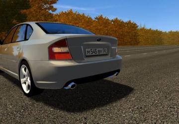 Subaru Legacy 2005 version 02.02.22 for City Car Driving (v1.5.9, 1.5.9.2)