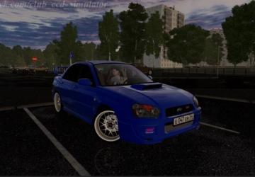 Subaru WRX STI 2004 version 10.10.20 for City Car Driving (v1.5.9, 1.5.9.2)