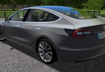 Tesla Model 3 2018 version 10.12.19 for City Car Driving (v1.5.9)