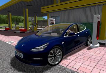 Tesla Supercharger version 03.01.2022 for City Car Driving (v1.5.9.2)