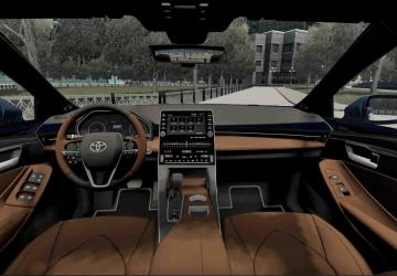 Toyota Avalon 3.5 2019 version 21.08.21 for City Car Driving (v1.5.9, 1.5.9.2)