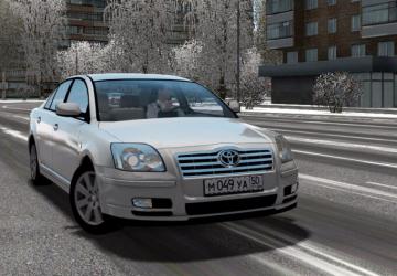 Toyota Avensis 2.0 D4-D version 10.06.20 for City Car Driving (v1.5.9.2)