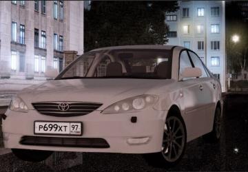 Toyota Camry v30 version 10.04.21 for City Car Driving (v1.5.9, 1.5.9.2)
