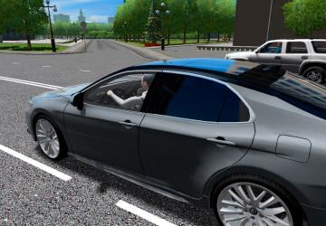 Toyota Camry XSE-70 2018 version 1.0 for City Car Driving (v1.5.9, 1.5.9.2)