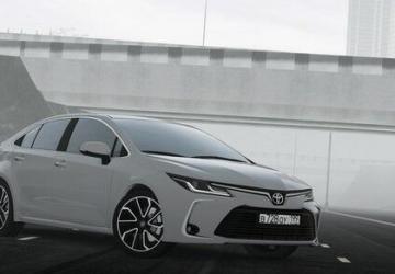 Toyota Corolla Sedan 2019 version 26.07.20 for City Car Driving (v1.5.9.2)