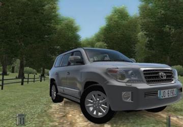 Toyota Land Cruiser 200 2016 version 02.06.20 for City Car Driving (v1.5.9, 1.5.9.2)