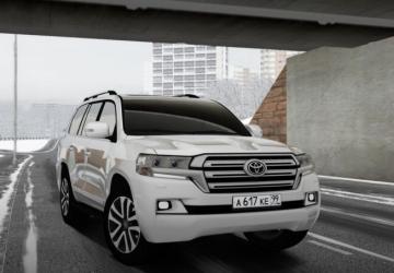 Toyota Land Cruiser 200 4.6 2016 version 18.12.2021 for City Car Driving (v1.5.9.2)