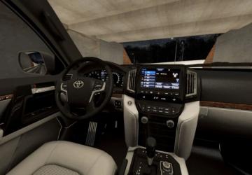 Toyota Land Cruiser 200 4.6 2016 version 18.12.2021 for City Car Driving (v1.5.9.2)