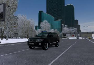 Toyota Land Cruiser 200 5.7 version 11.02.2022 for City Car Driving (v1.5.9.2)