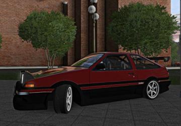 Toyota Sprinter Trueno GT Only Drift version 22.05.20 for City Car Driving (v1.5.9, 1.5.9.2)