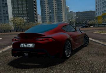 Toyota Supra (A90) 2019 version 07.03.21 for City Car Driving (v1.5.9.2)