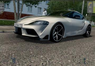 Toyota Supra A90 2019 version 09.12.20 for City Car Driving (v1.5.9, 1.5.9.2)
