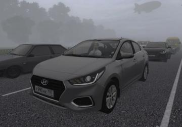 Hyundai Solaris Traffic version 22.11.2021 for City Car Driving (v1.5.9.2)