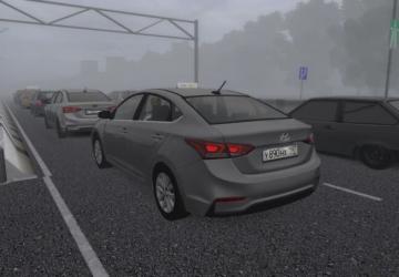 Hyundai Solaris Traffic version 22.11.2021 for City Car Driving (v1.5.9.2)