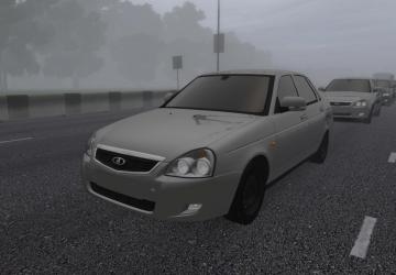 Lada Priora Traffic version 22.12.2021 for City Car Driving (v1.5.9.2)