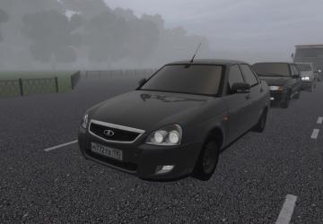 Lada Priora Traffic version 22.12.2021 for City Car Driving (v1.5.9.2)