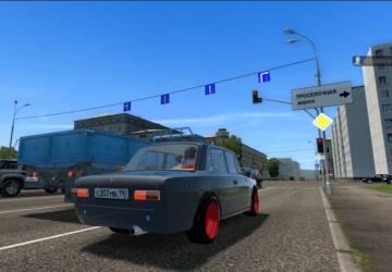 VAZ 2101 Zhiguli Hot Rod version 16.04.21 for City Car Driving (v1.5.9, 1.5.9.2)