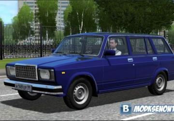 VAZ 2104 Zhiguli version 15.04.21 for City Car Driving (v1.5.9, 1.5.9.2)