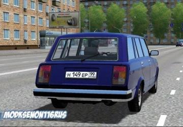 VAZ 2104 Zhiguli version 15.04.21 for City Car Driving (v1.5.9, 1.5.9.2)