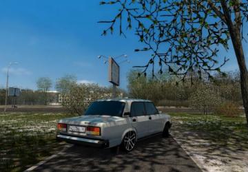 Vaz 2107 16V version 16.02.2021 for City Car Driving (v1.5.9.2)