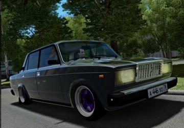 VAZ 2107 1.6 MT by Amb1 version 10.09.20 for City Car Driving (v1.5.9, 1.5.9.2)
