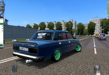 VAZ 2107 (2 in 1) version 1.0 for City Car Driving (v1.5.8)