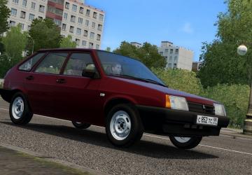 VAZ 2109 version 12.01.20 for City Car Driving (v1.5.9)