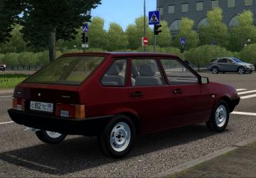 VAZ 2109 version 12.01.20 for City Car Driving (v1.5.9)