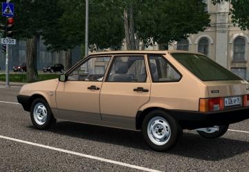 VAZ 2109 version 12.01.20 for City Car Driving (v1.5.9)