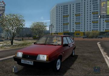 VAZ 2109 Lada Samara version 06.05.21 for City Car Driving (v1.5.9, 1.5.9.2)