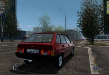VAZ 2109 Lada Samara version 06.05.21 for City Car Driving (v1.5.9, 1.5.9.2)