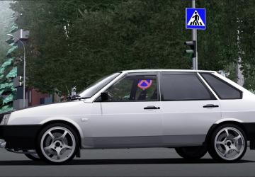 VAZ 2109 (Sputnik) version 10.11.2020 for City Car Driving (v1.5.9.2)
