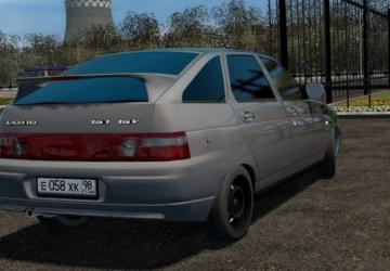 VAZ 21124 2007 version 29.12.2021 for City Car Driving (v1.5.9.2)